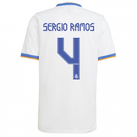 Fußballtrikots Real Madrid Sergio Ramos 4 Heim Trikotsatz 2021-2022